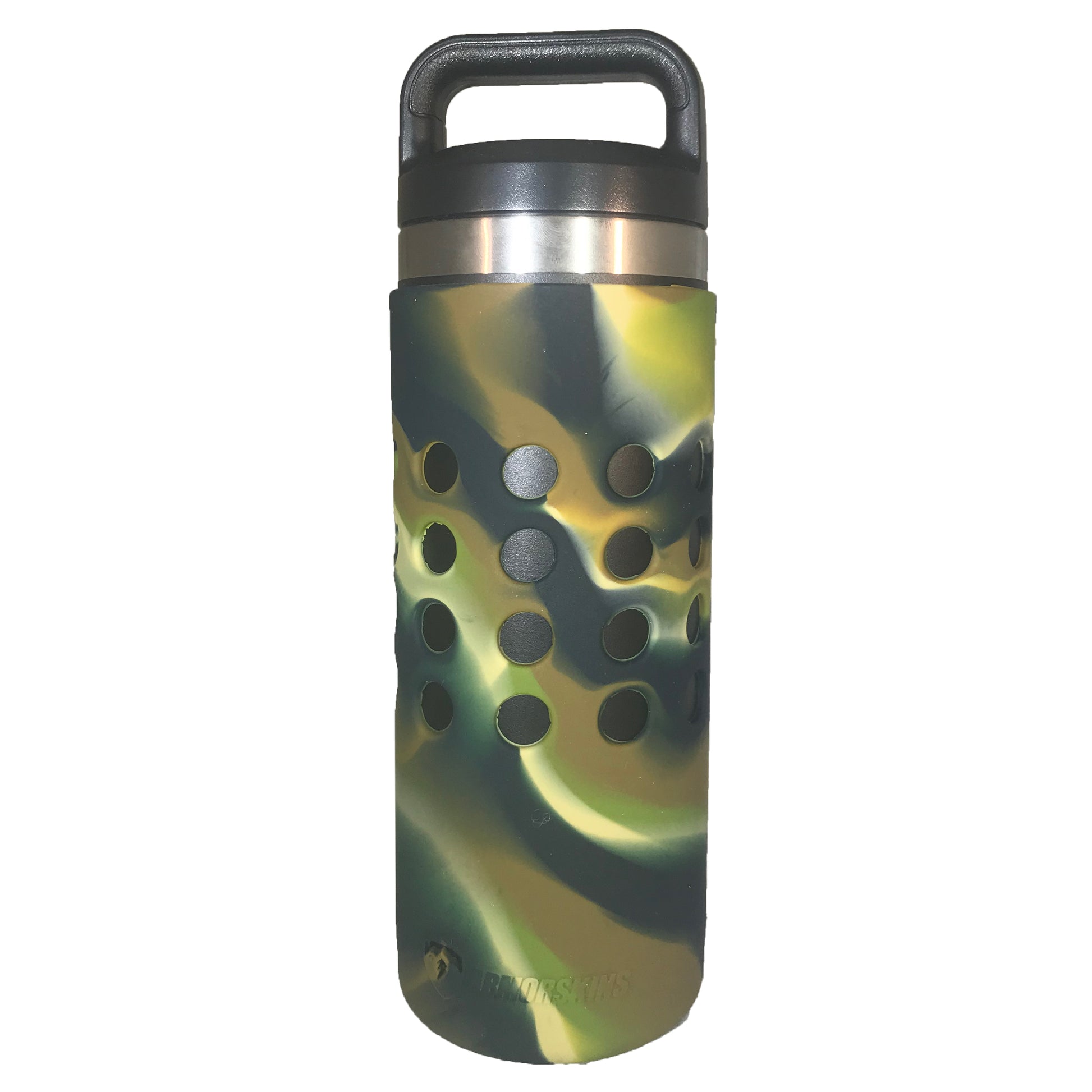 Skin for Yeti Rambler 64 oz Bottle - Solid State Olive Drab by Solid Colors