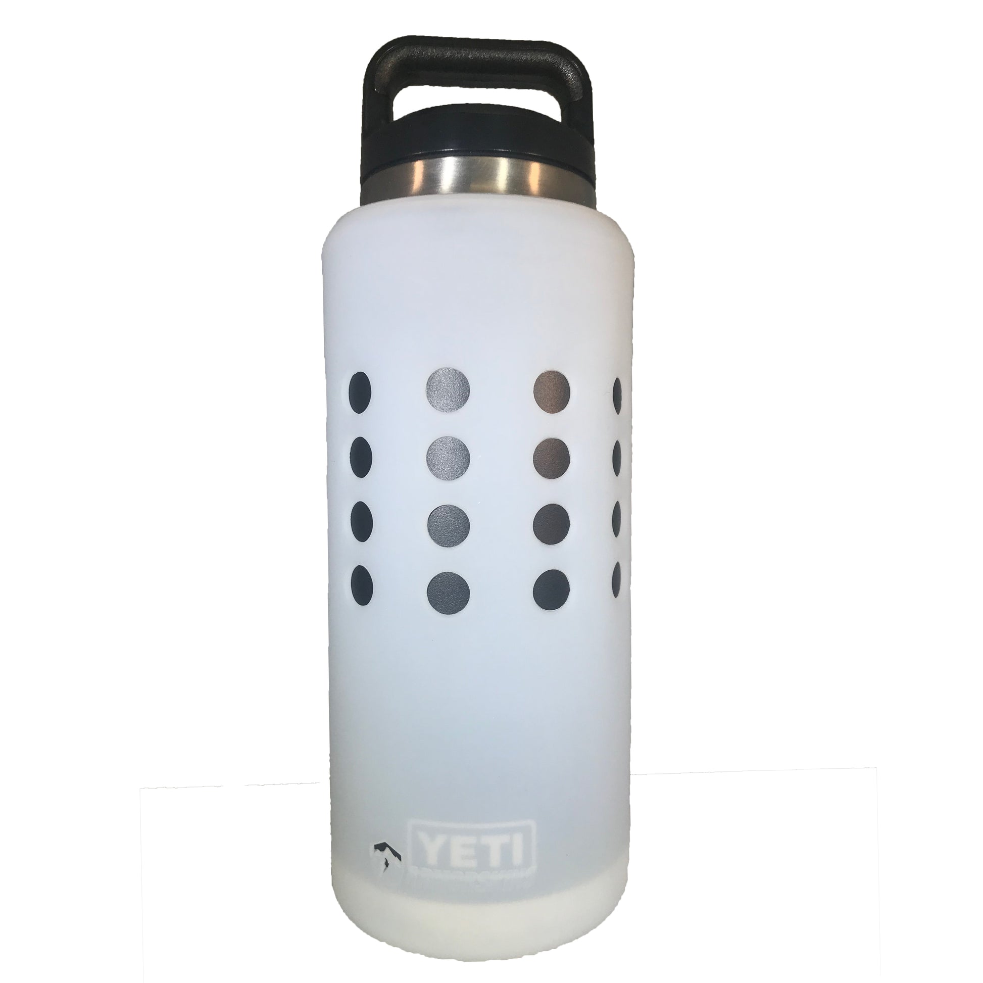 36 oz Yeti Rambler Bottle sunflower wrap